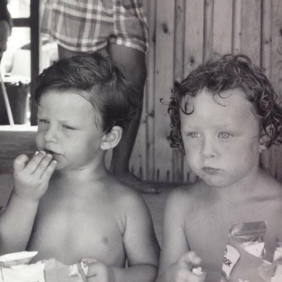 Baby Tommy and Greta