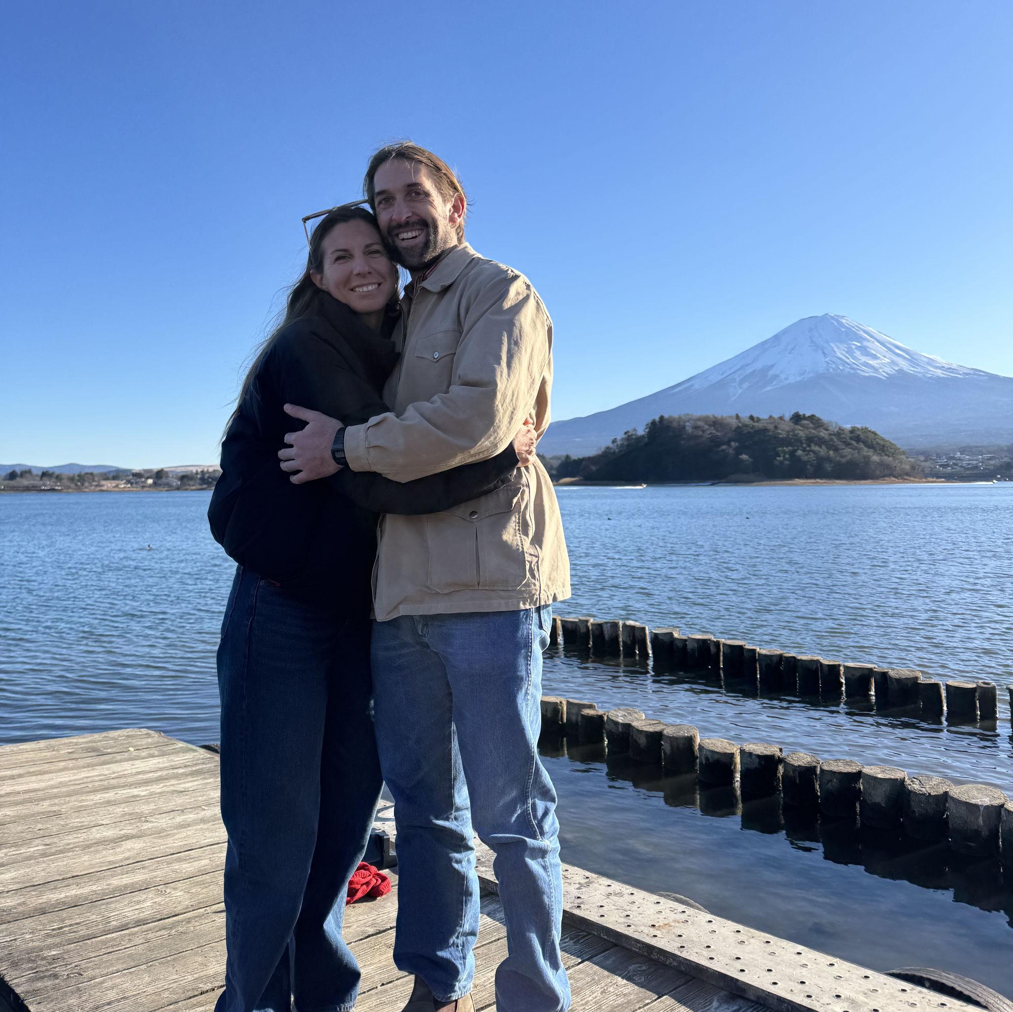 Where we got engaged!