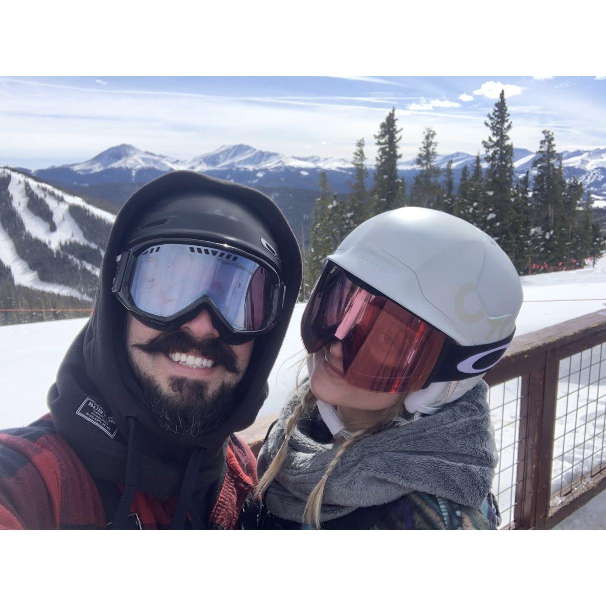 One of our favorite places to snowboard - Keystone, CO.