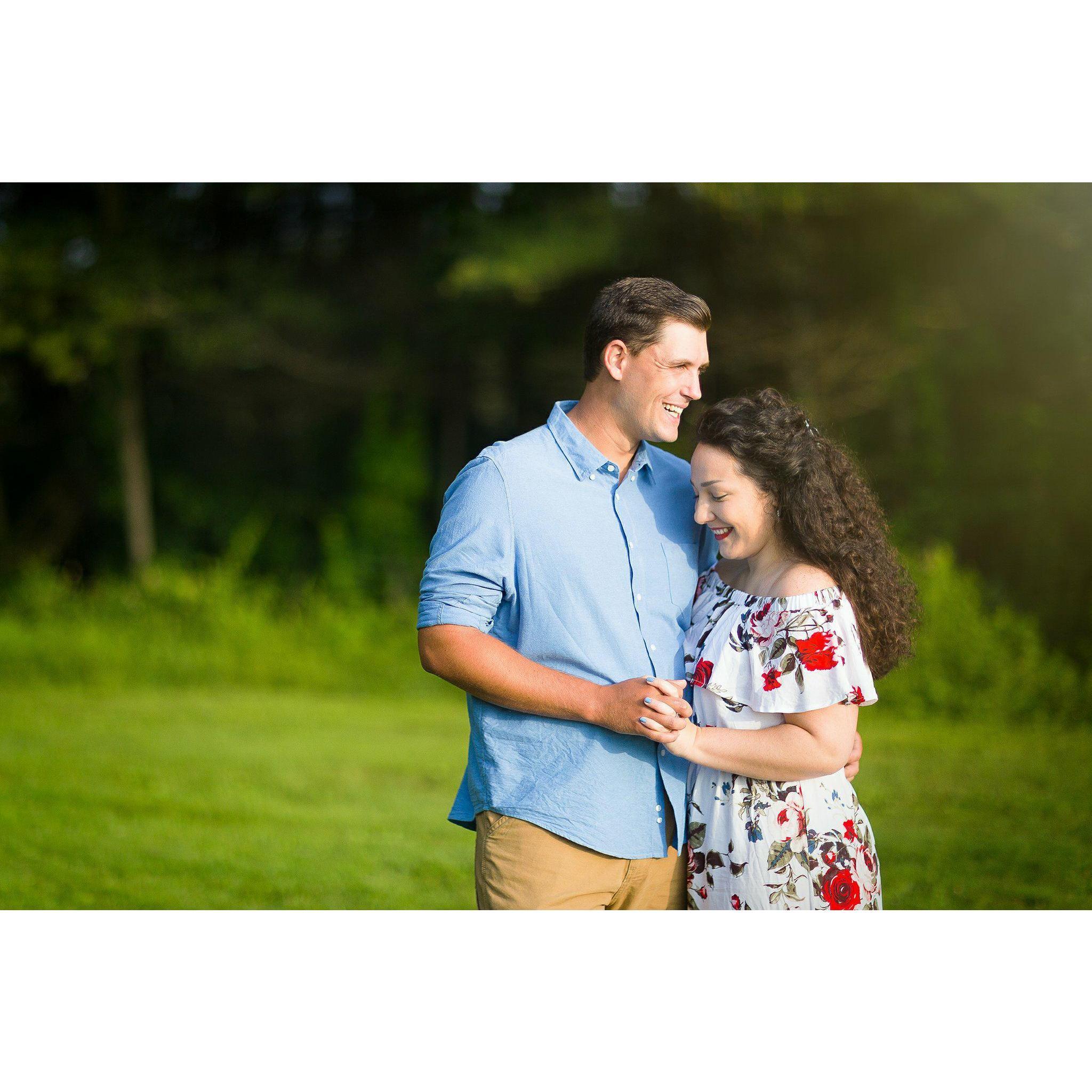 Our engagement photo shoot by Rachel Kathleen Photography! Taken at Sugar Hollow Park in Bristol, VA.