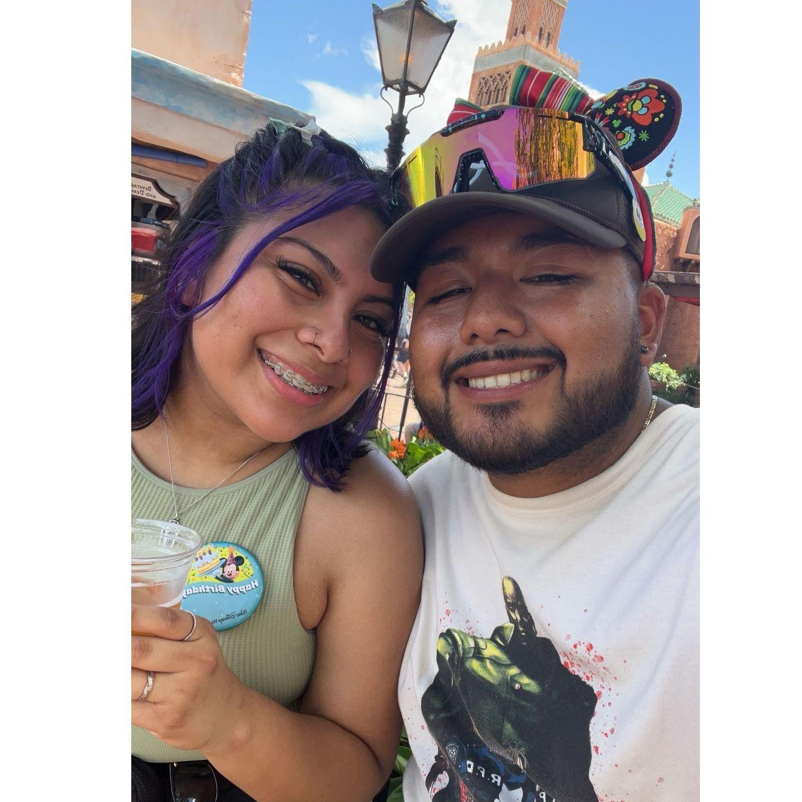 first time at Epcot together