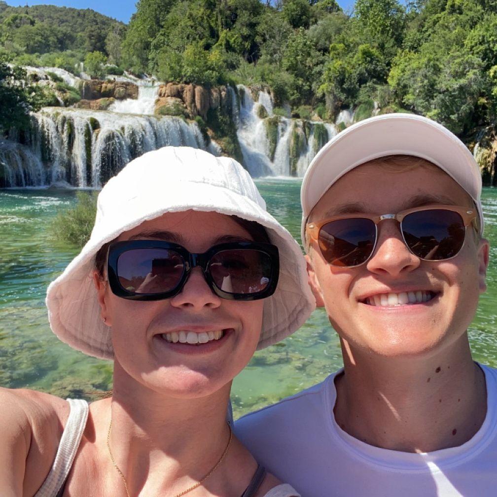May 22, 2024. We made it to Krka, Croatia. One of the coolest islands we sailed too! The waterfalls were unforgettable and the town was charming!