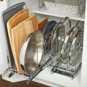 Lynk Chrome Pull-Out Lid Holder