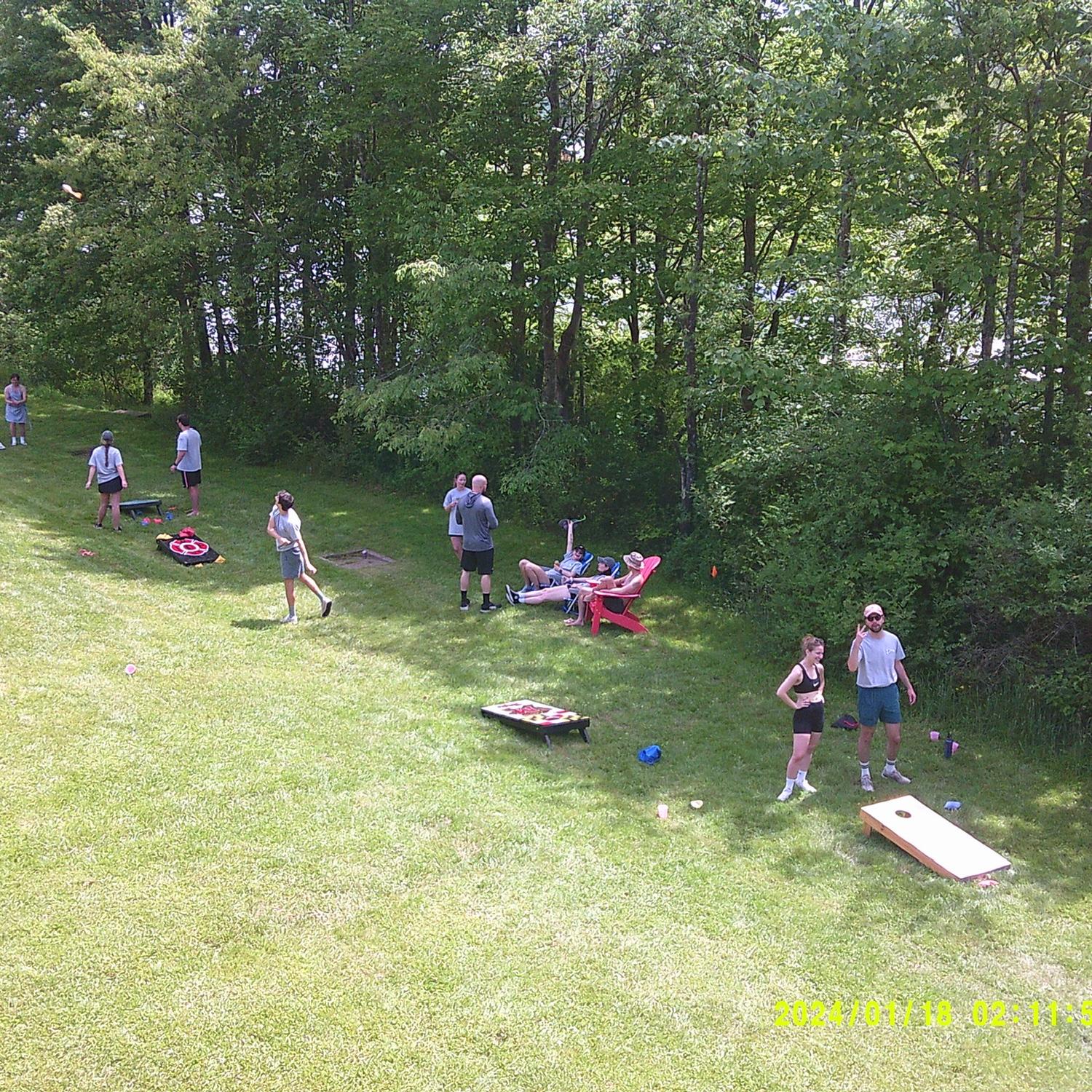 Camp Bednar 2024: Our joint bachelor/ette weekend in Deep Creek!