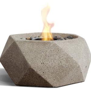 TerraFlame Geo Tabletop Fire Bowl (11")