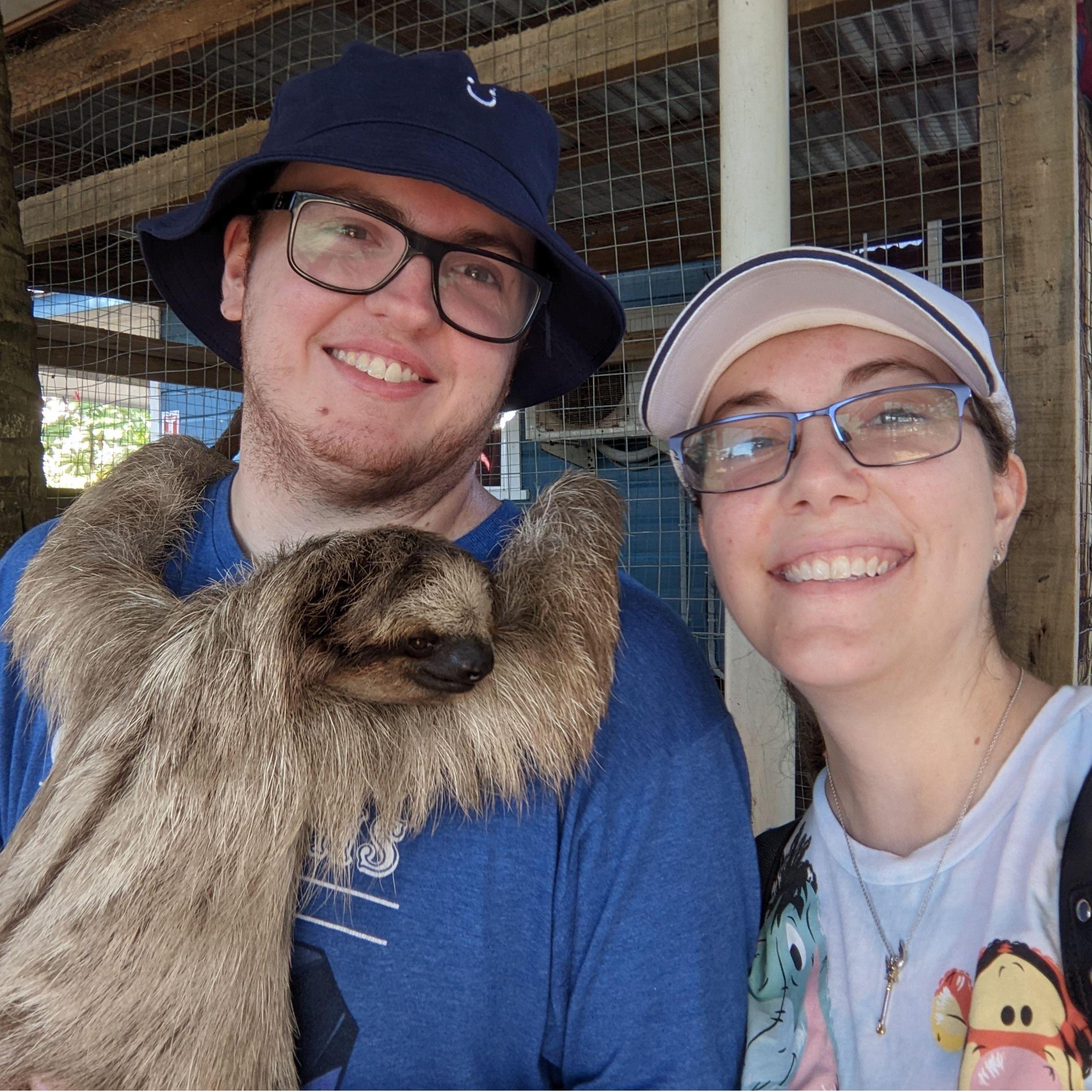 Meeting my favorite animal! 🦥