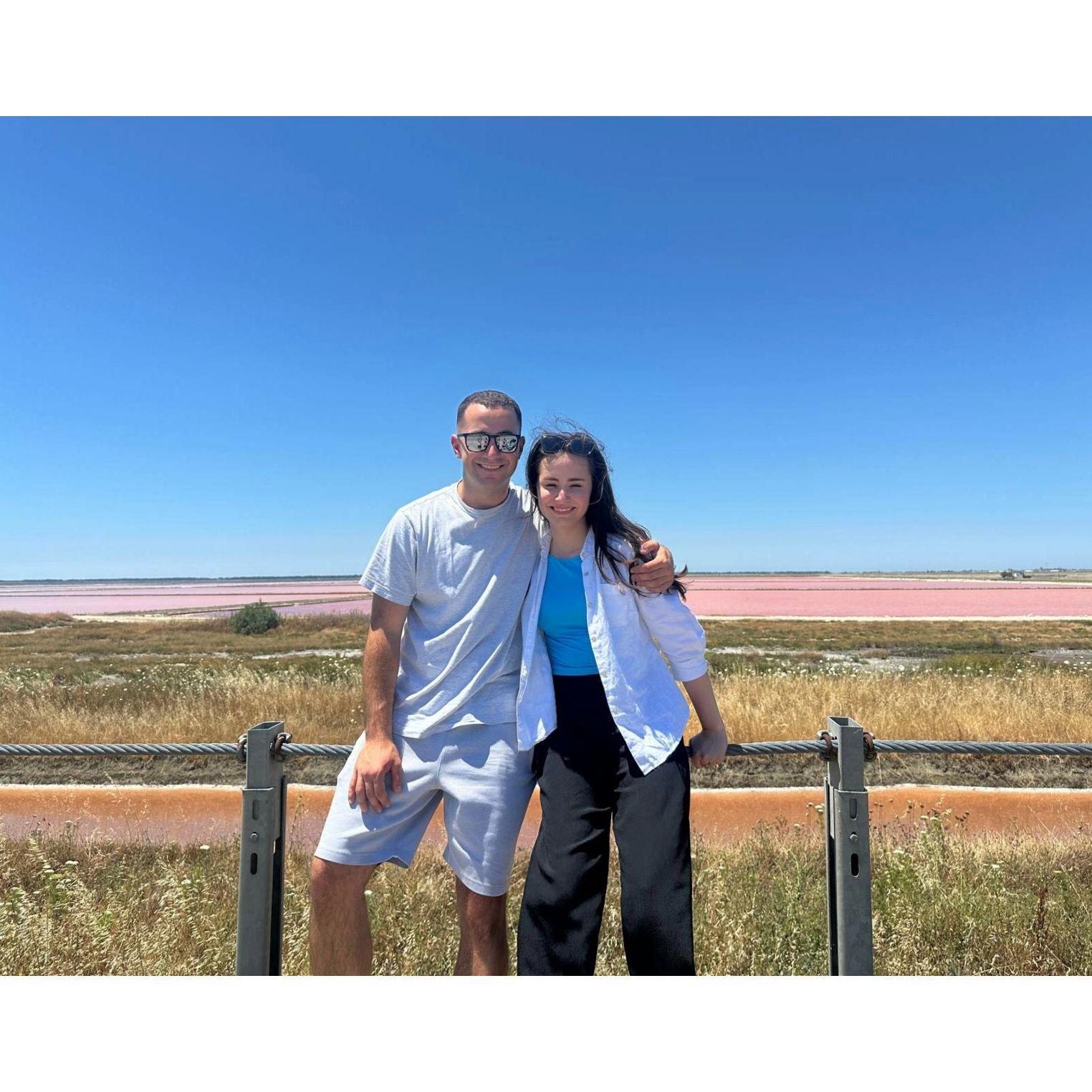 any chance to hug each other was taken