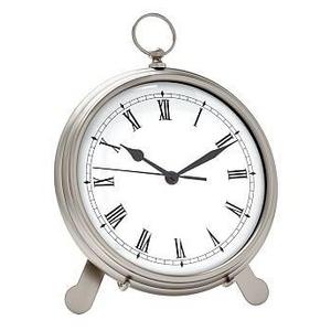 Pocket Watch Clock, Large, Pewter finish