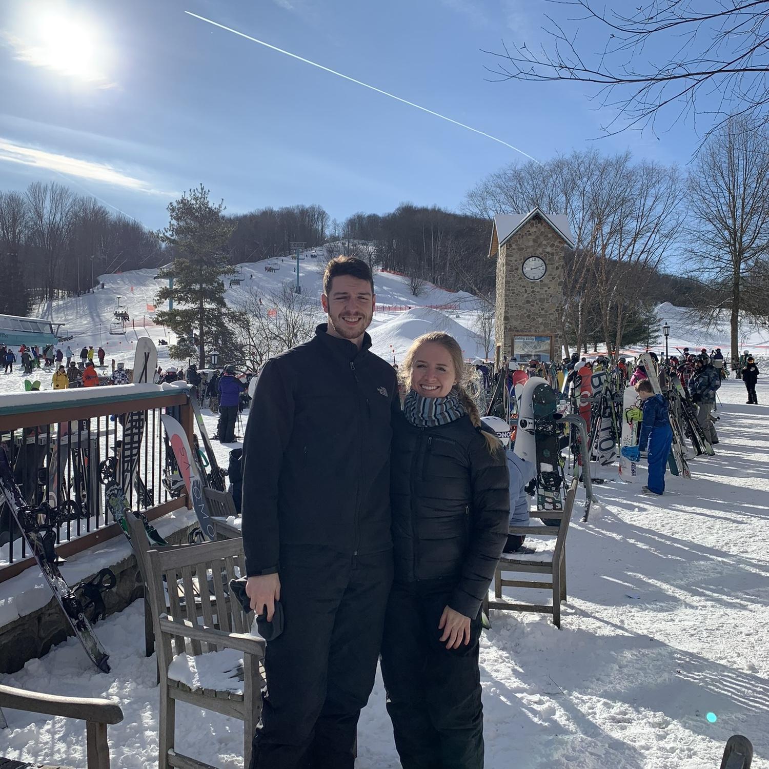 Shredded some powder on the Hetterscheidt ski trip to Holiday Valley.