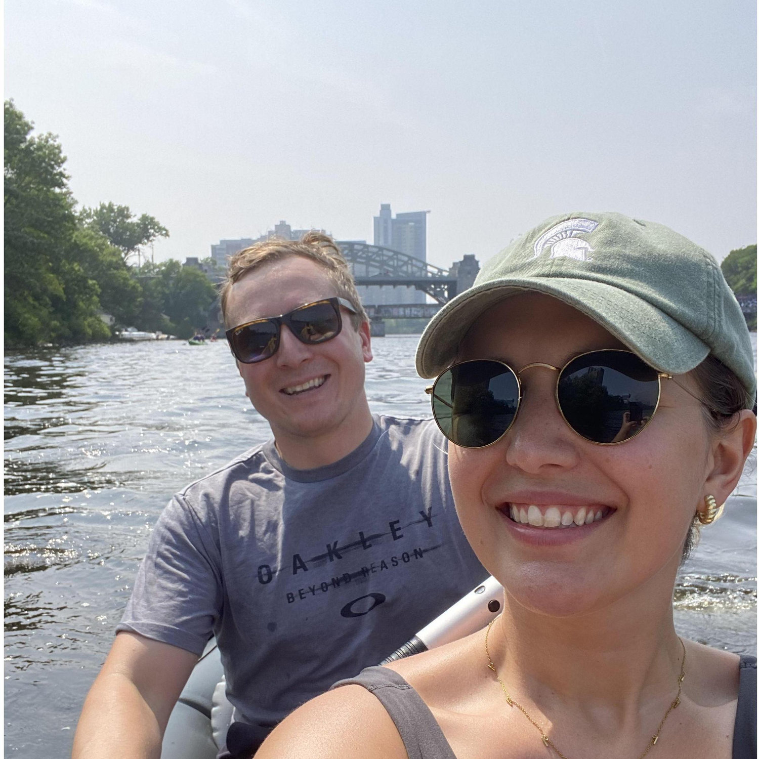 The Yak Pack hits the Charles River! Our favorite weekend activity