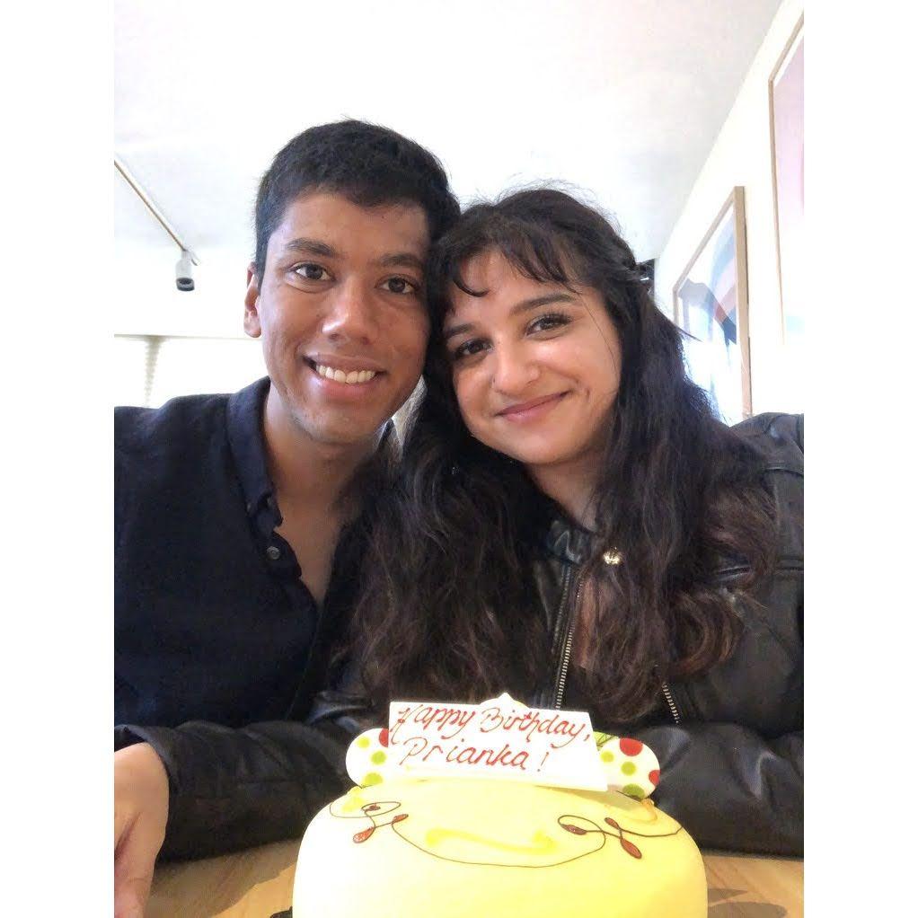 Celebrating Prianka's 28th Birthday together!