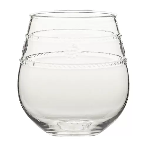 Isabella Acrylic Stemless Wine Glass