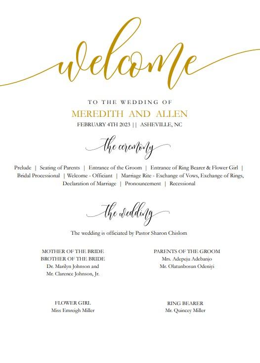 The Wedding Website of Allen Odeniyi and Meredith Johnson