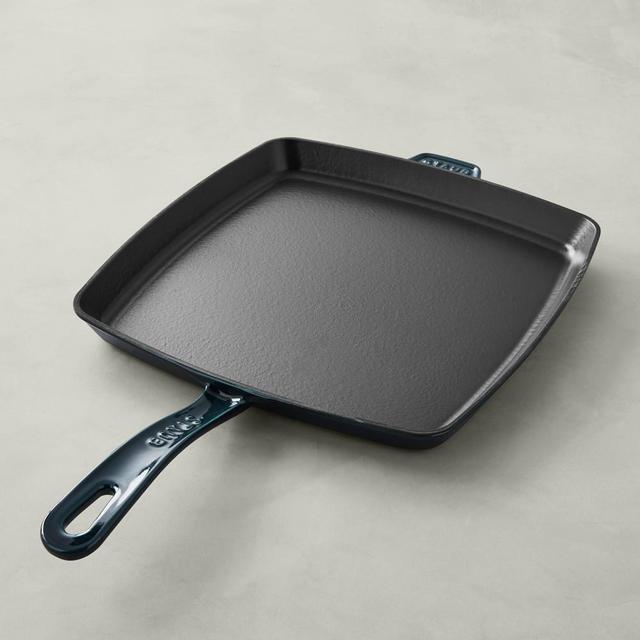 Staub Square Griddle, La Mer