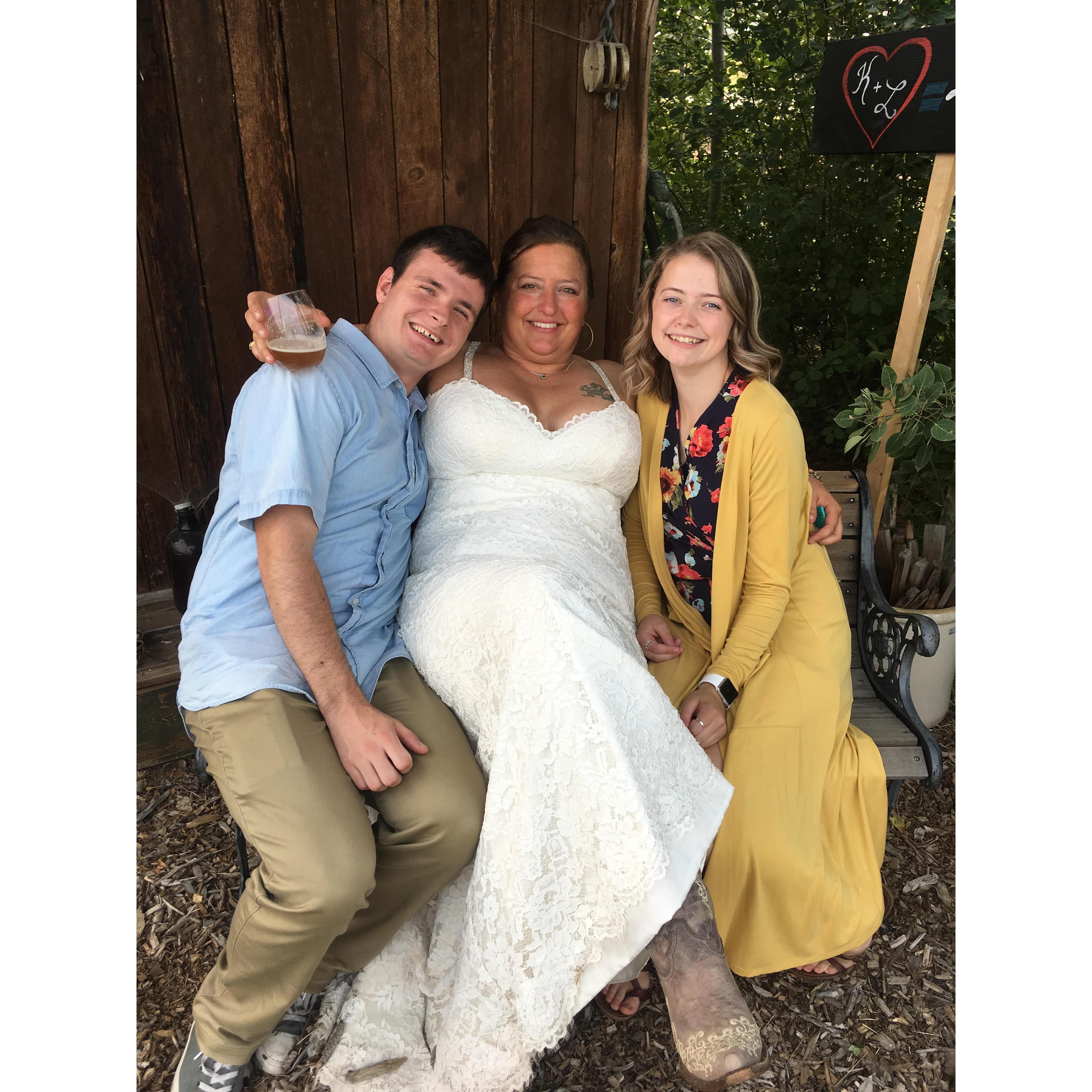 Auntie Kerry's wedding!