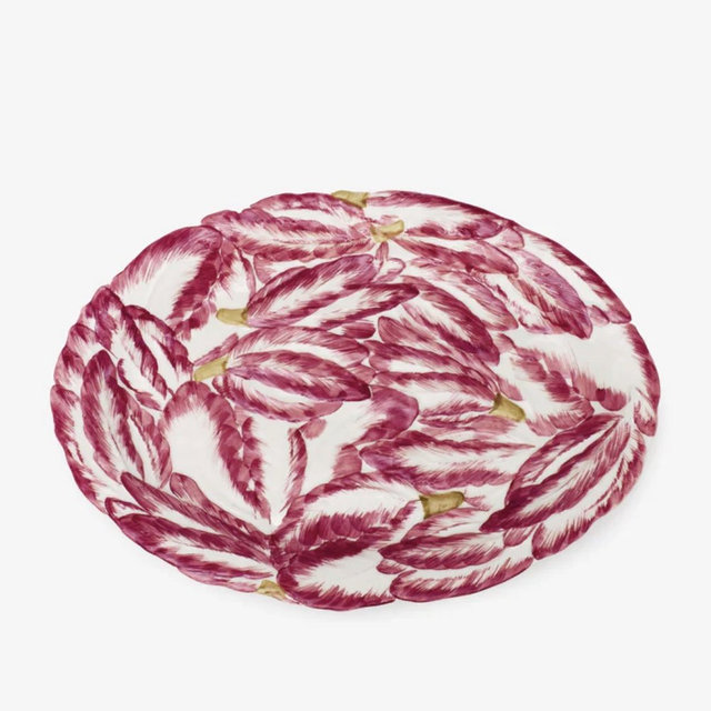 Radicchio Oval Serving Platter