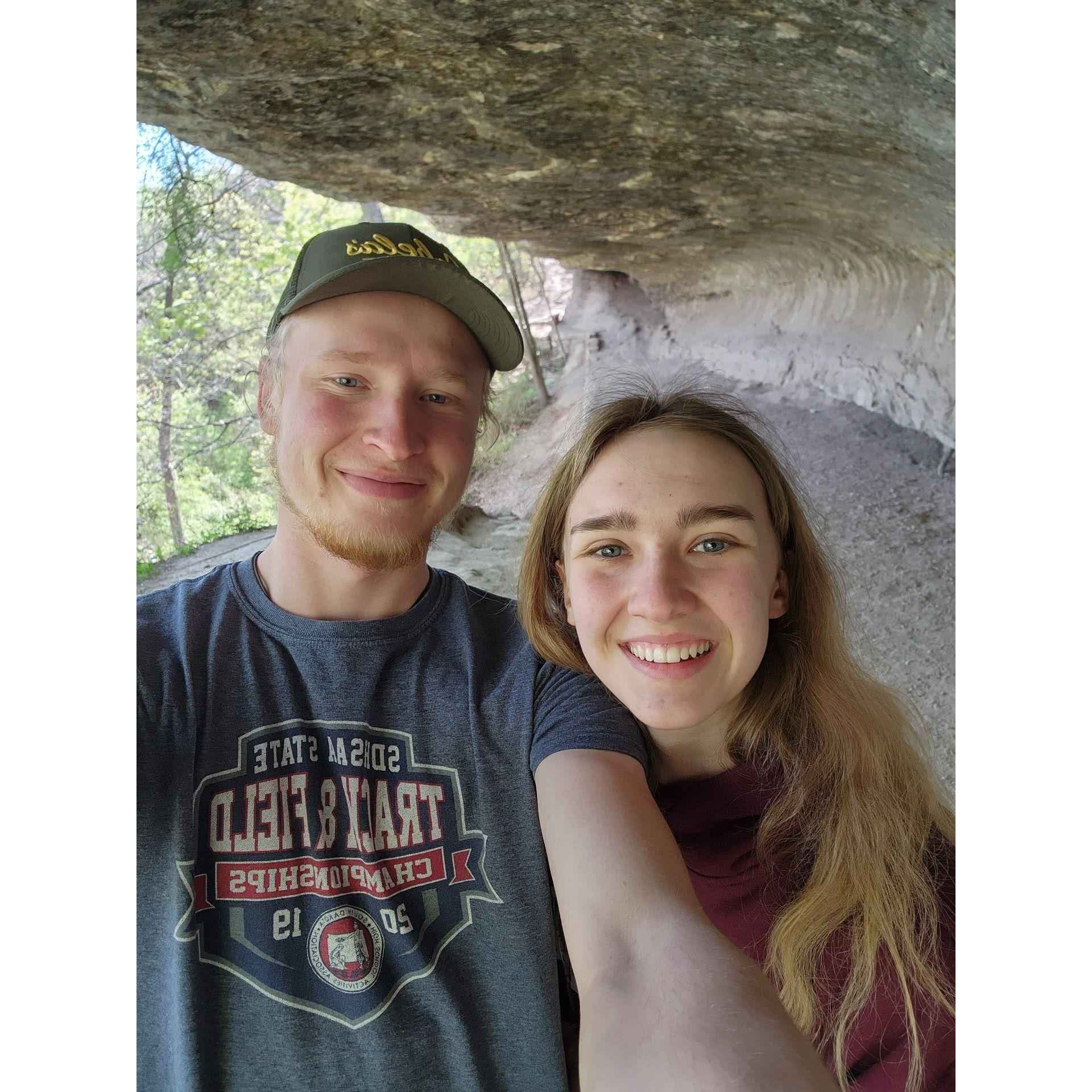One of our spots on our Texas trip where we got engaged