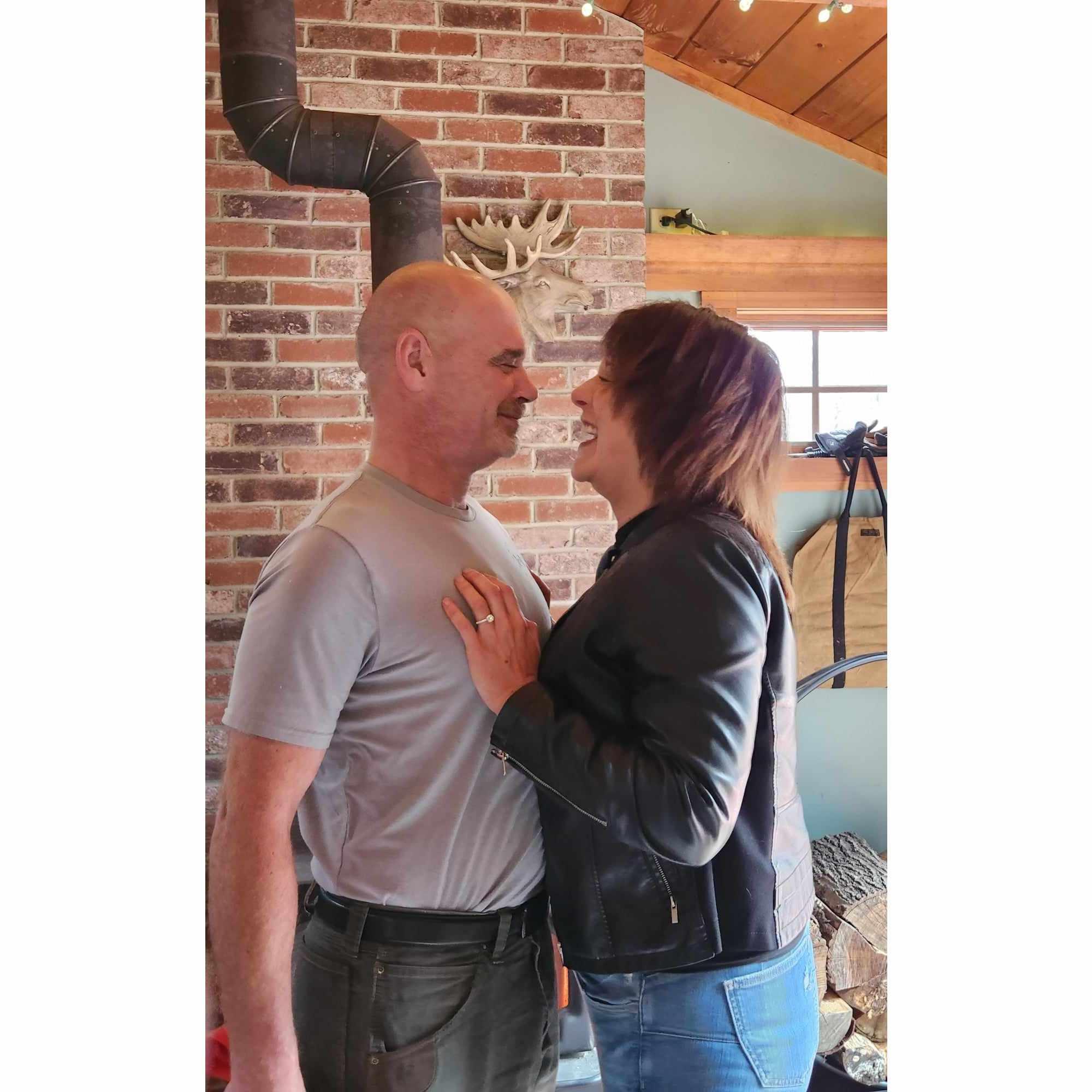 The laughter is contagious. I love laughing with you.