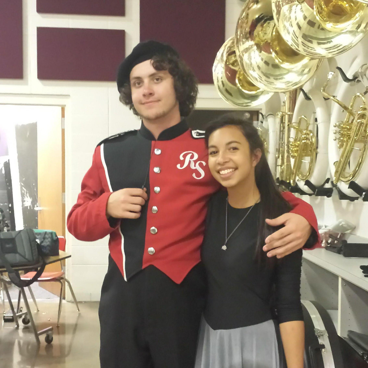 Marching band photo from 2016