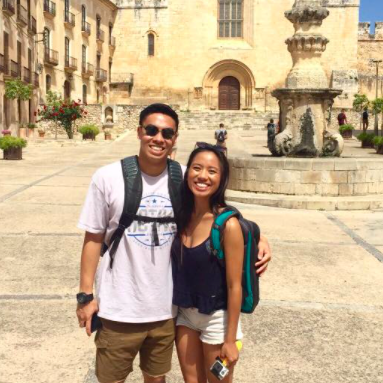 college nicole + jed (in spain!).