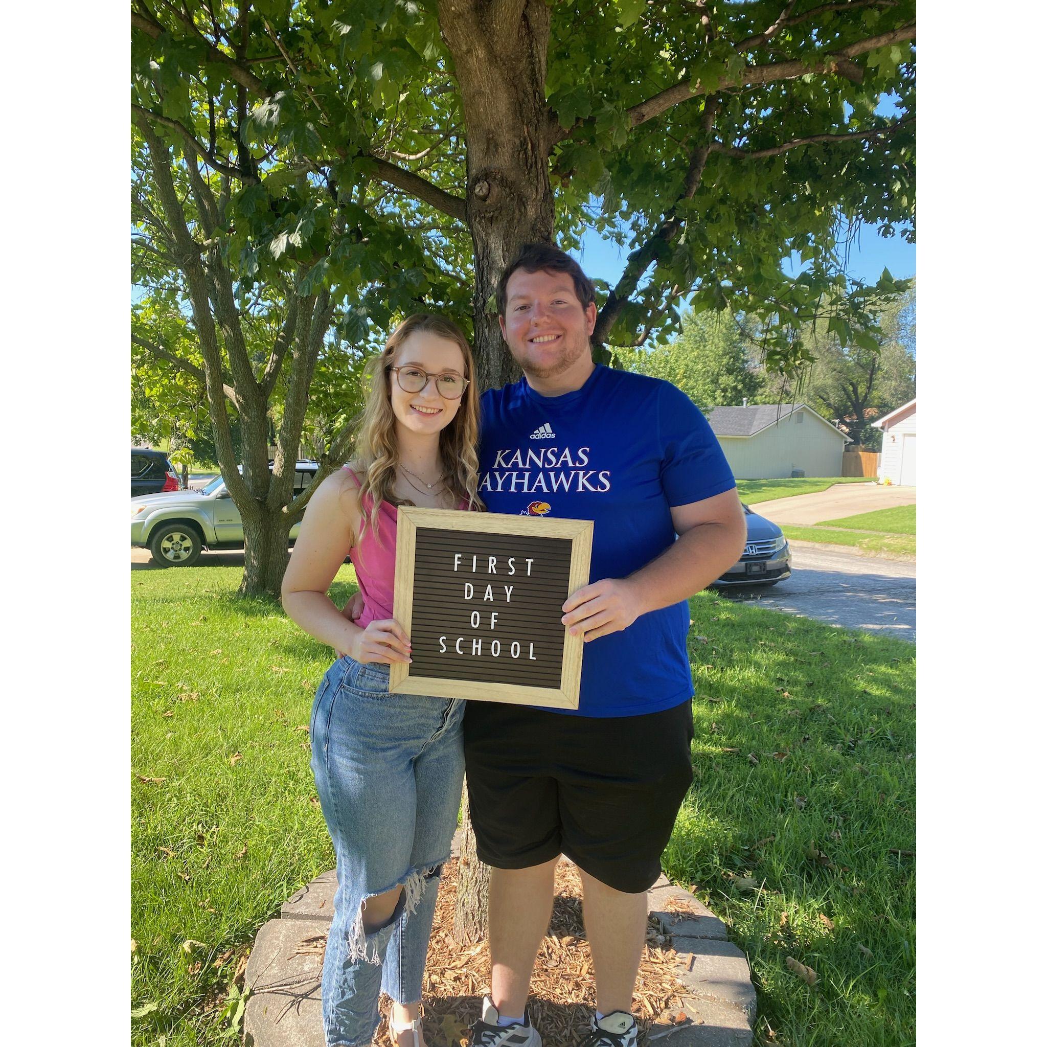 First day of school, junior year