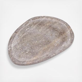 Travertine Organic Shaped Platter