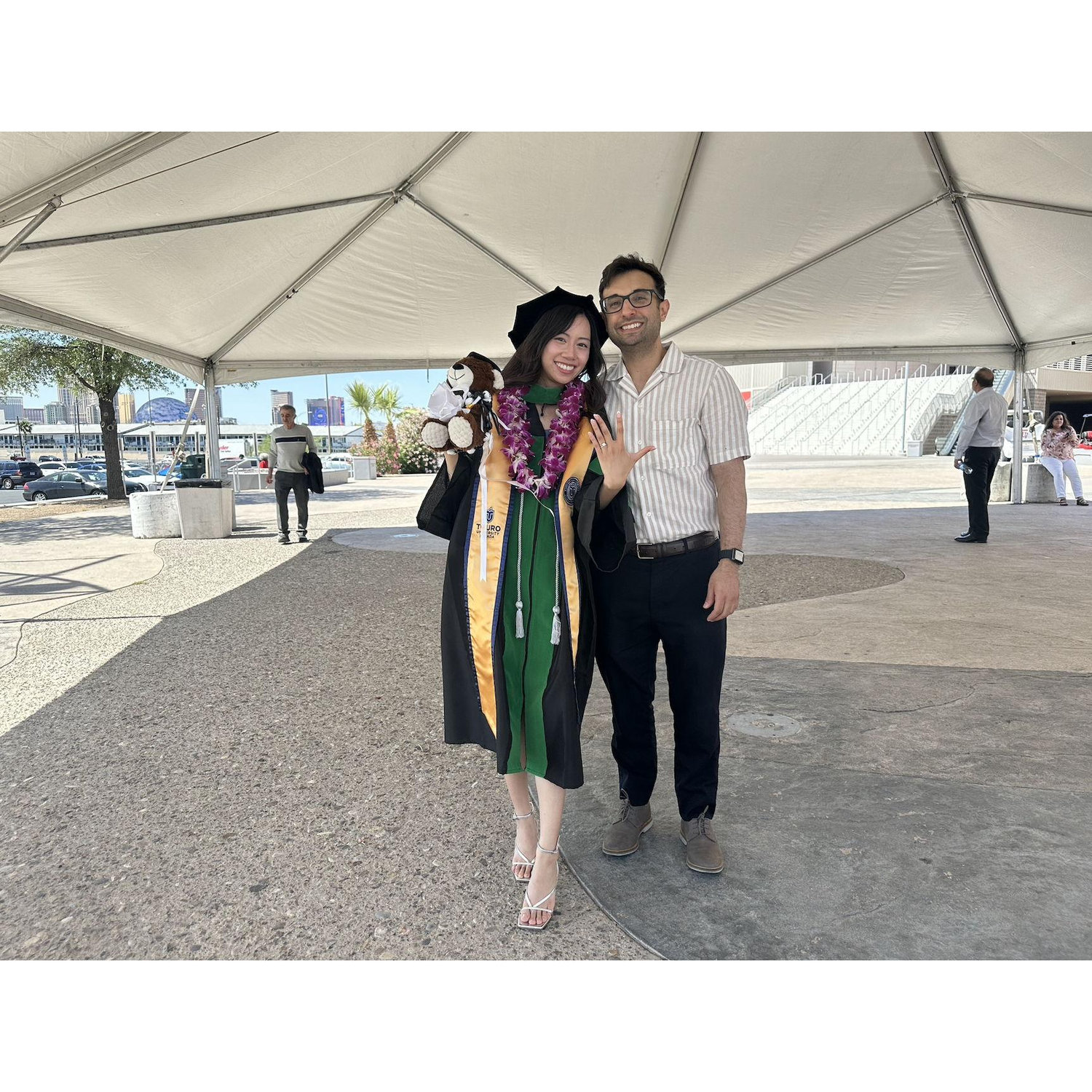 After 4 years of long distance, we finally moved in together shortly after med school graduation!