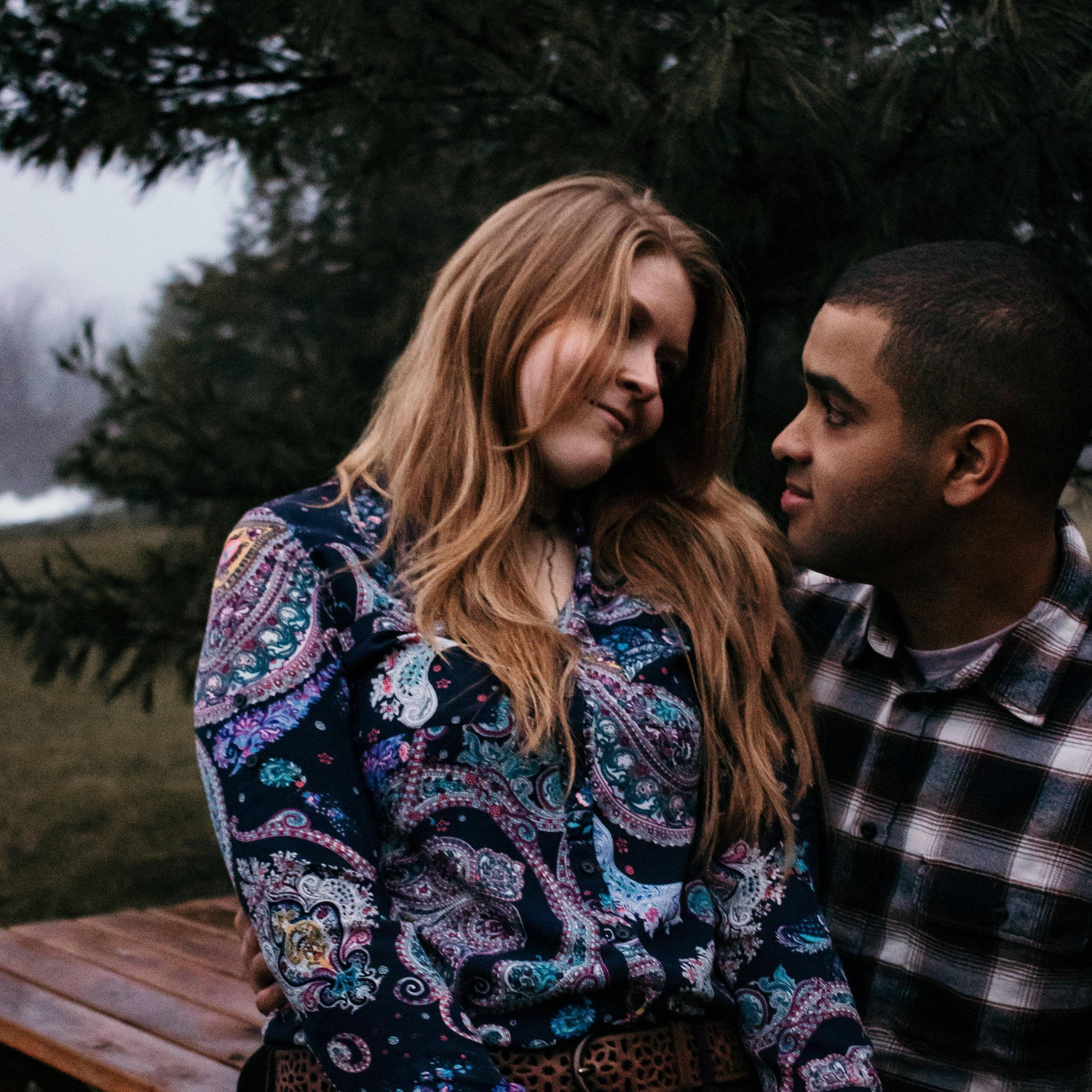 A picture from our engagement session.