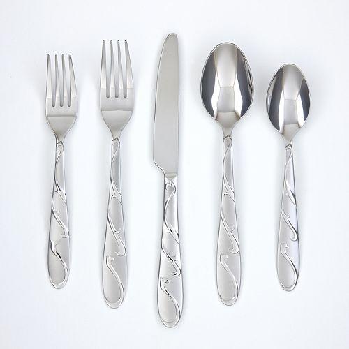 Farberware Chipotle Sand 20-pc. Flatware Set