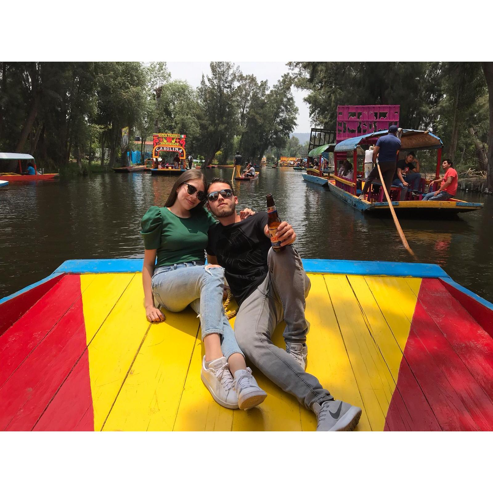 Primer viaje a Mexico juntos