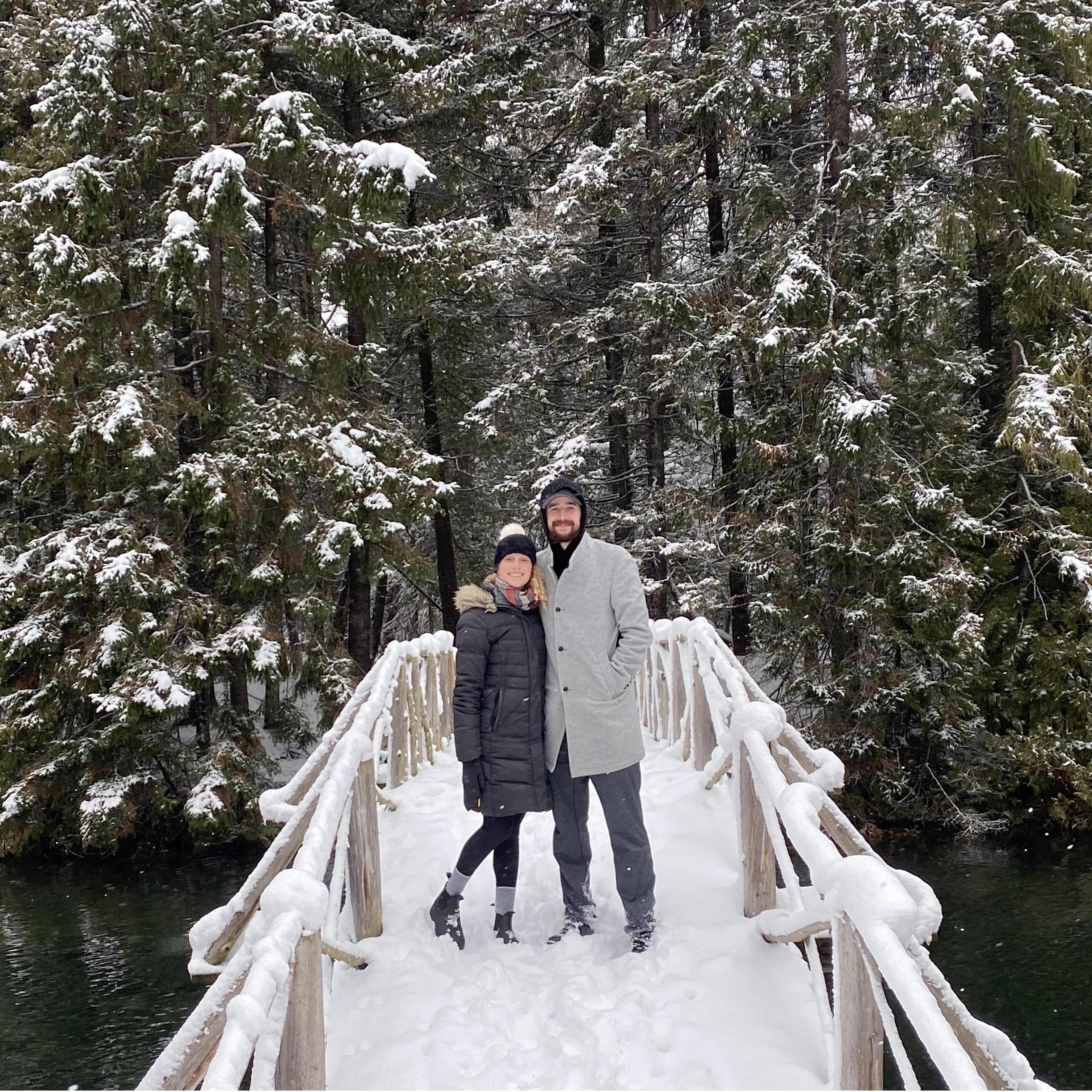 A snowy NYE in Charlevoix