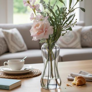 Linea Black Vase