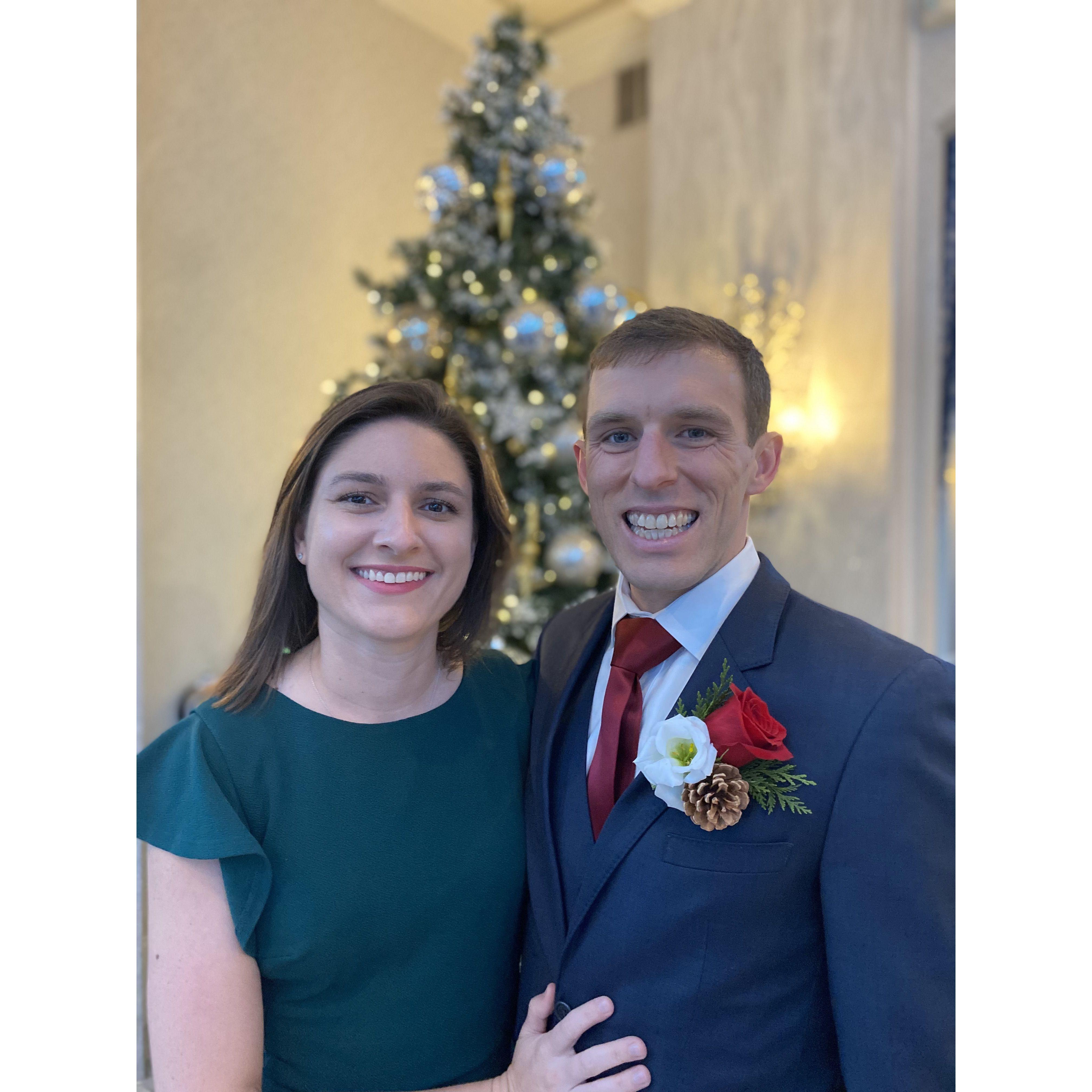 Charis and John went to their first wedding together in December! John asked Charis to go in July though, weeks after they started dating! Dec 10, 2022
