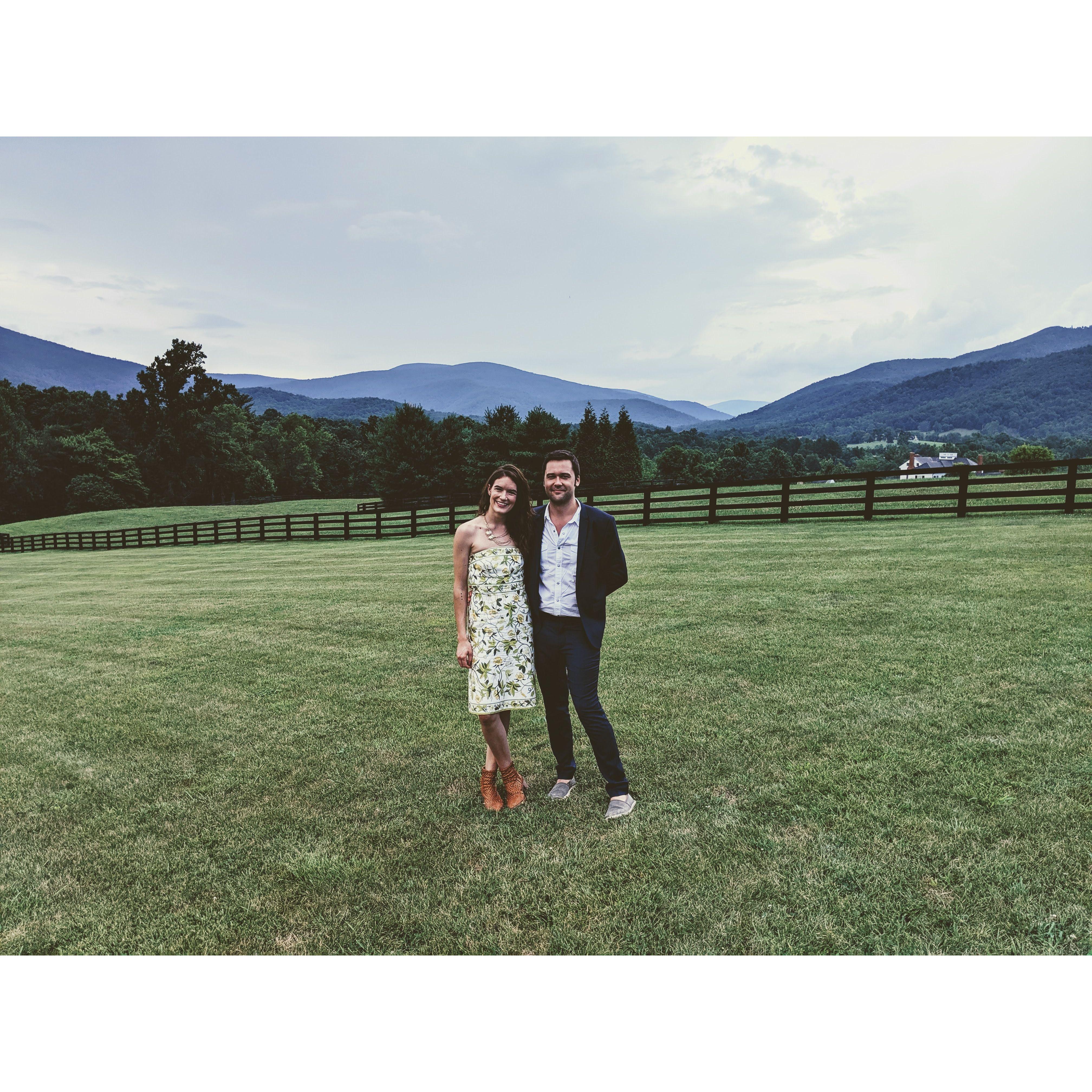at Karla & Caleb's VA wedding <3 2019