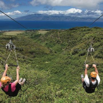 Ziplining