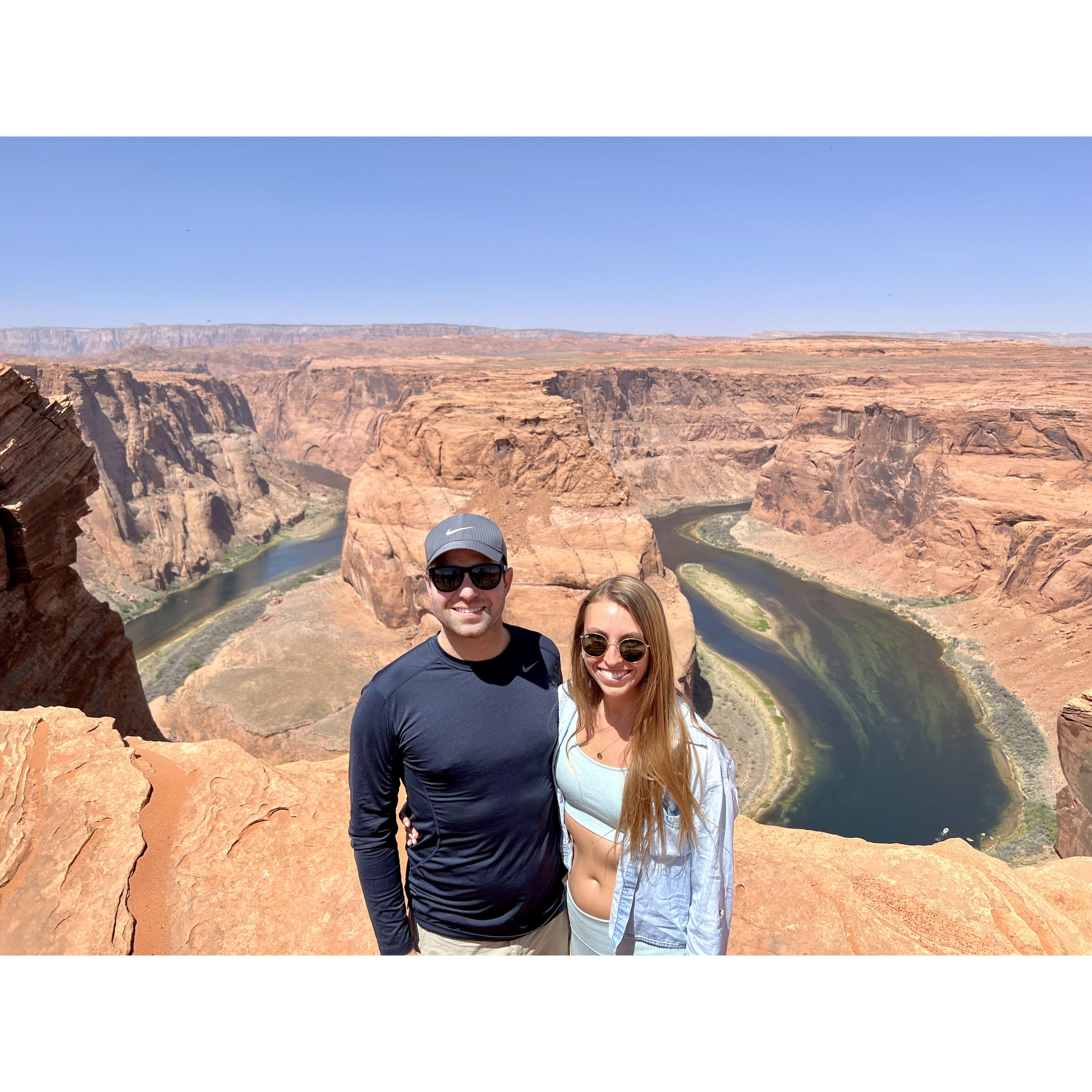 Our first trip together - Horseshoe Bend 2022