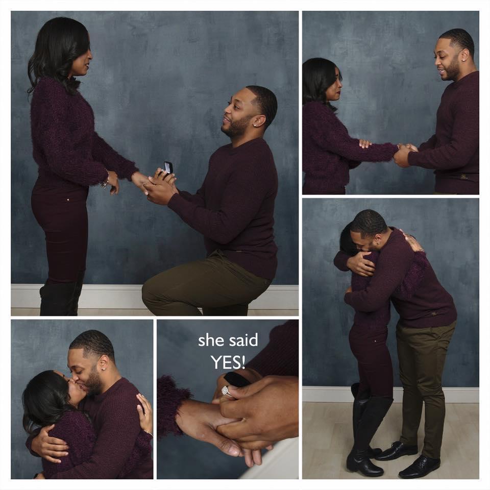 Then he asked and I said YES!!!!!