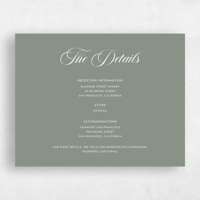 Sage, Green Wedding Enclosure - Wilmington