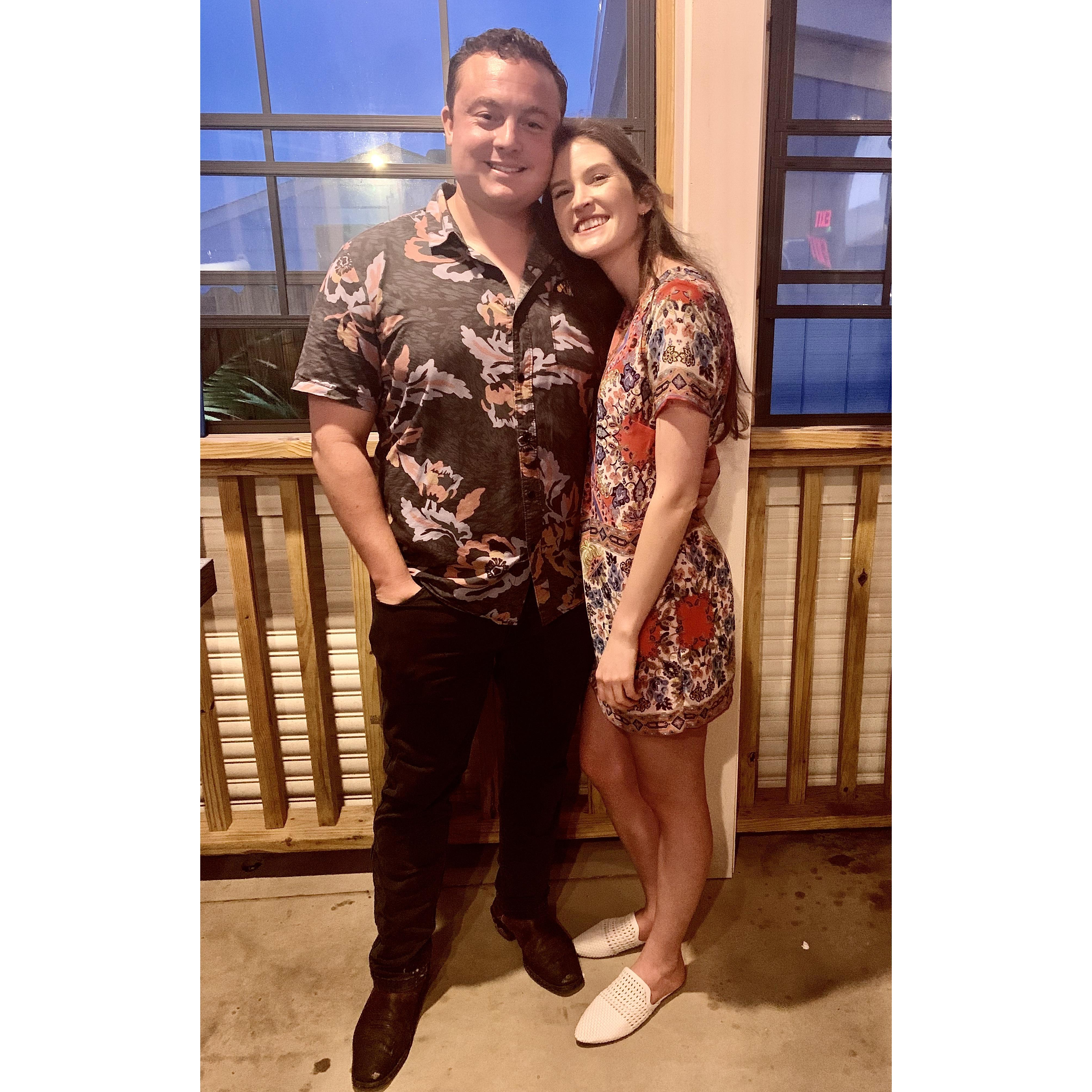 The night we found out we were moving to San Diego.