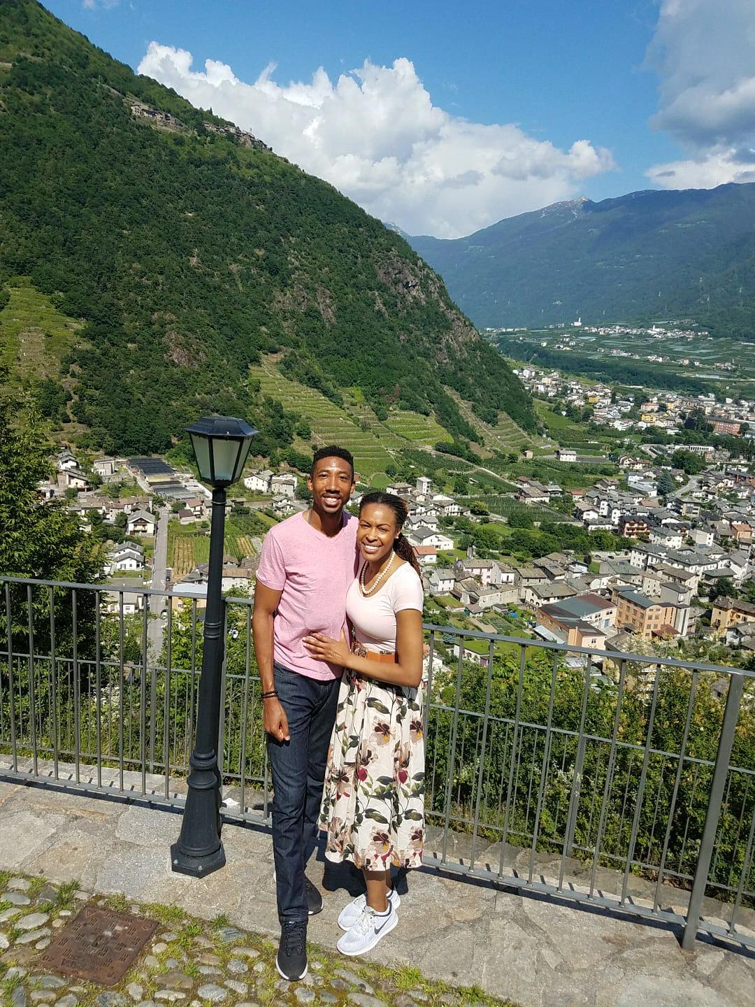 Tirano, Italy Tired and Sweaty after Hiking up a Mountain 🧗🏽♀️🧗🏽♂️ 🇮🇹