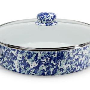 Golden Rabbit Swirl Large Saute Pan