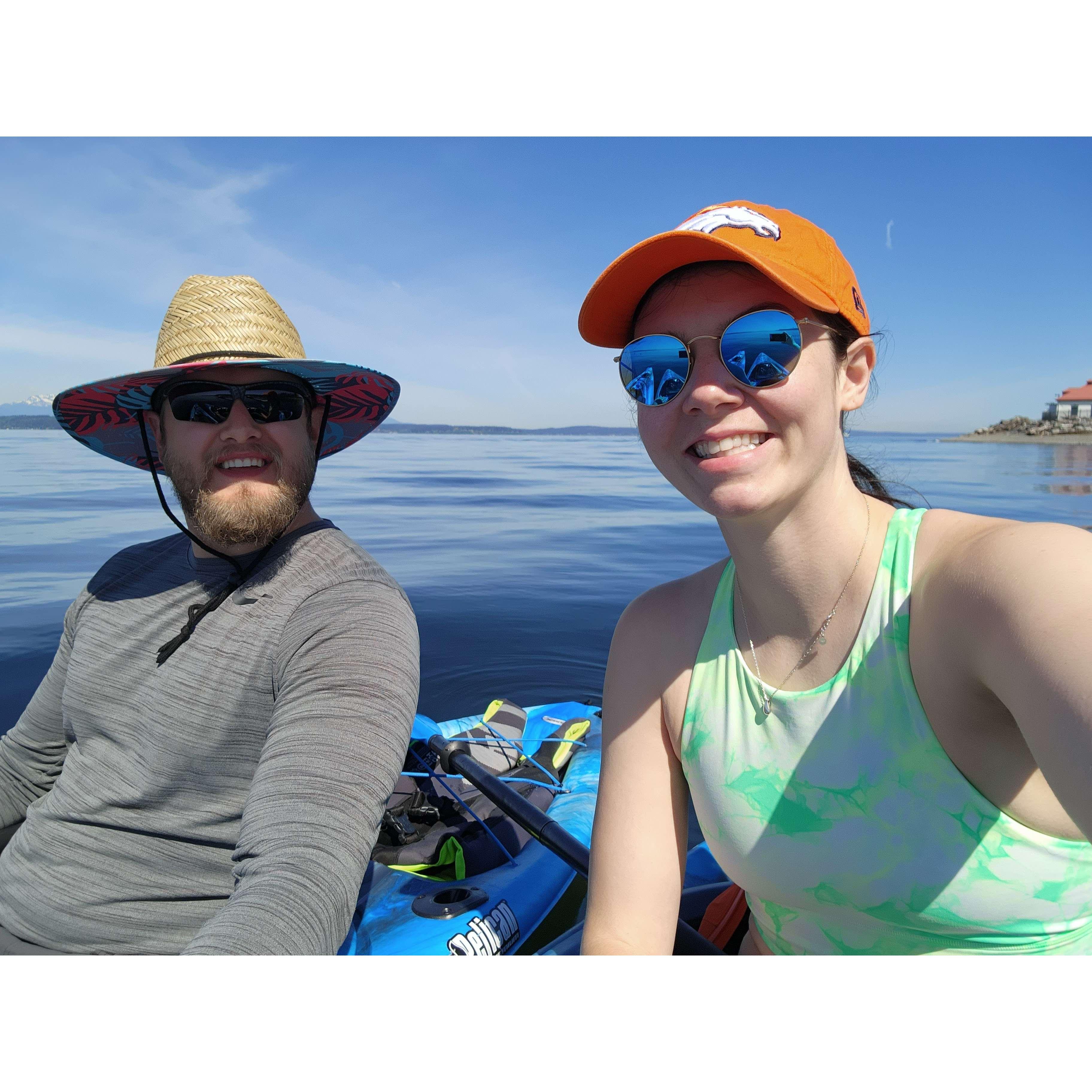 Kayaking in Seattle!