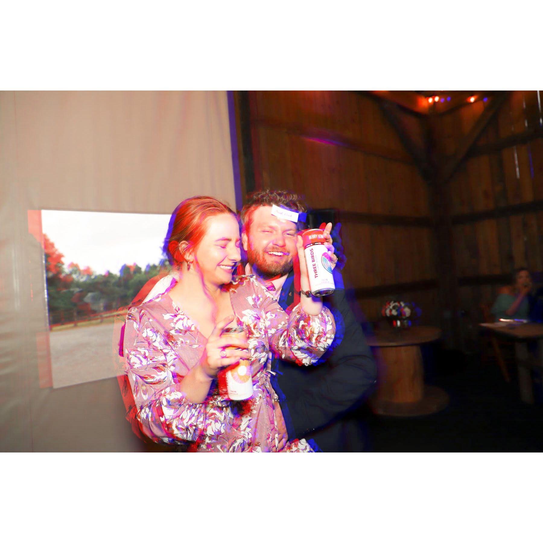 Not our wedding shenanigans 