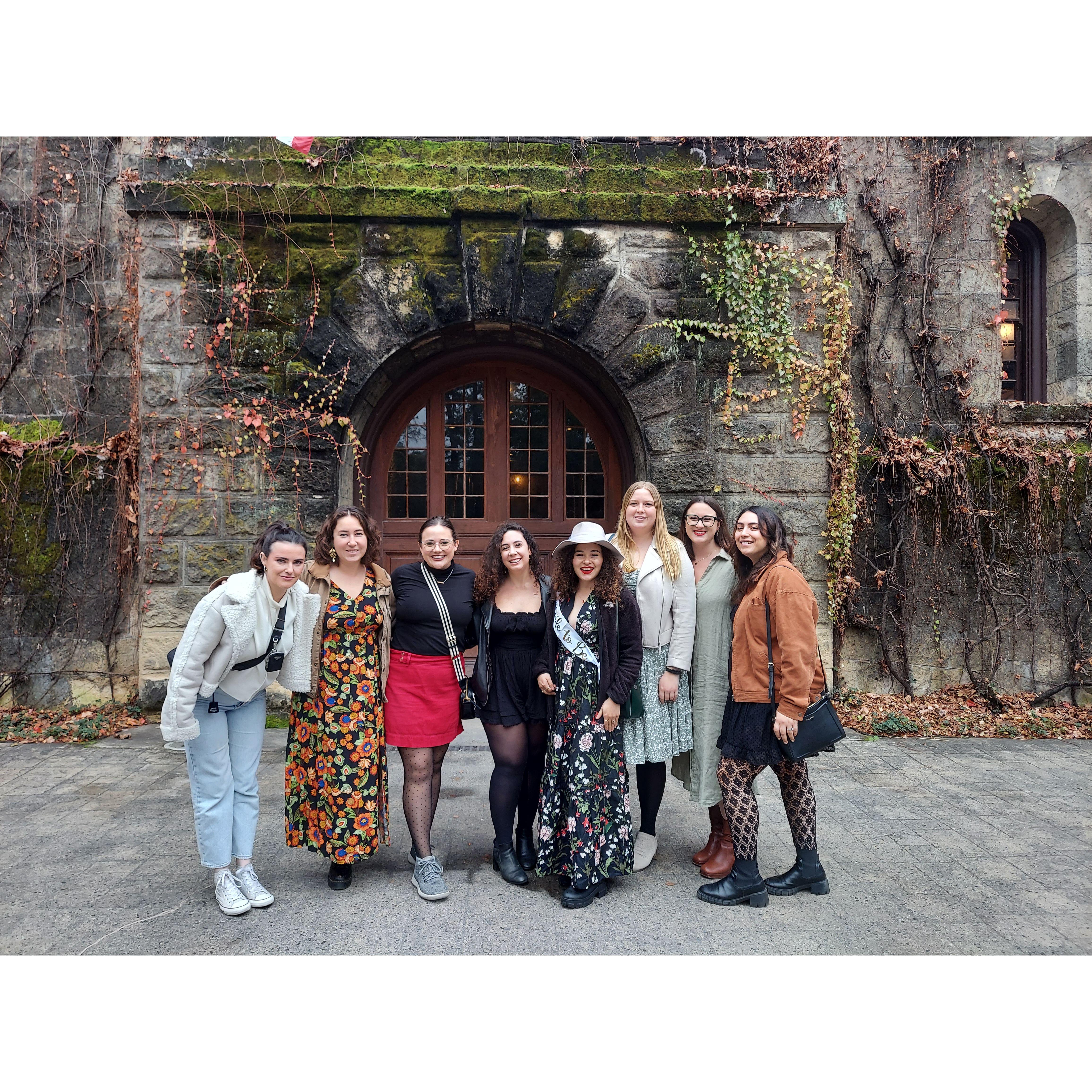 Michelle and the gals in Napa, California - Jan 2024