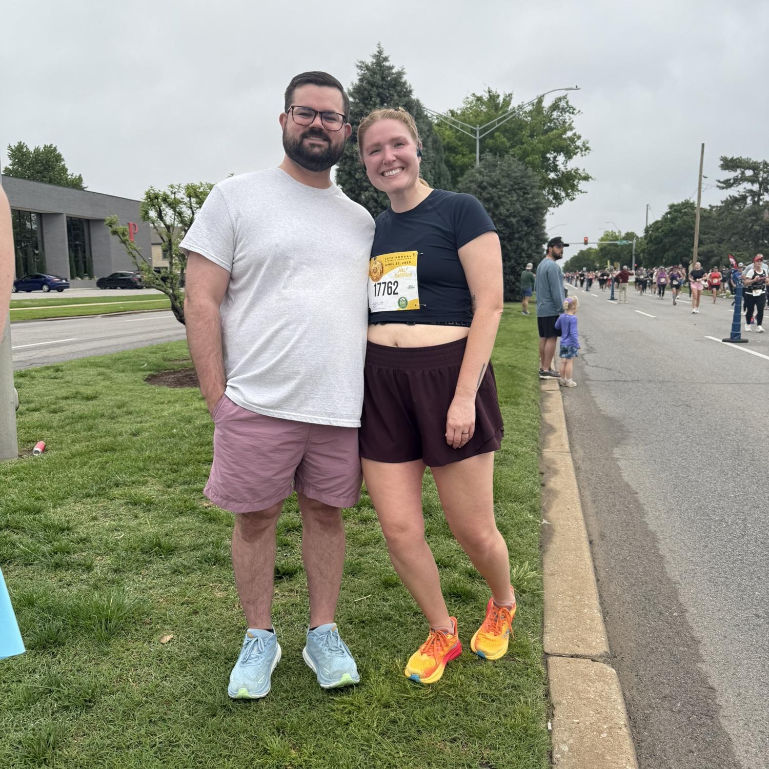 Grant always being my biggest supporter!