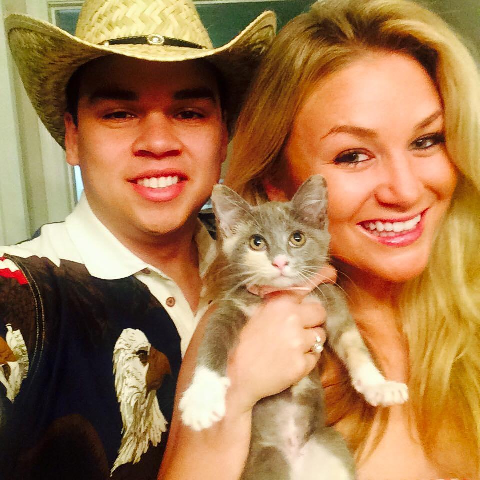 The day they adopted their kitty, Khaleesi