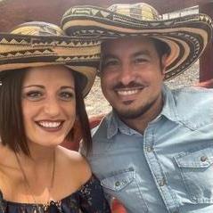 Wepa!  Getting her in touch with my Colombian roots!