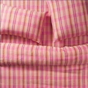 Nicolette Linen Sheets Poudre Fitted USA KING