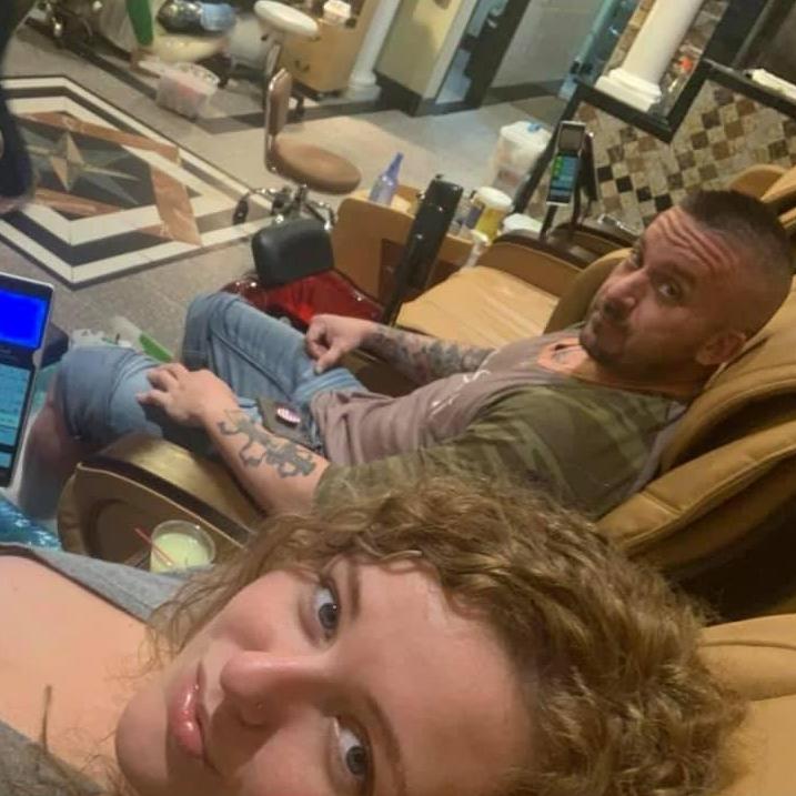 Getting pedicures together for the first time. 12/4/2019