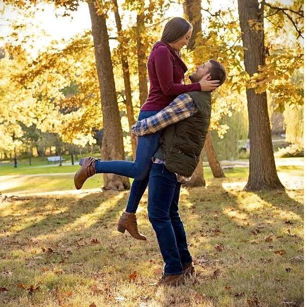 Our Engagement Photo Shoot taken at Verona Park!